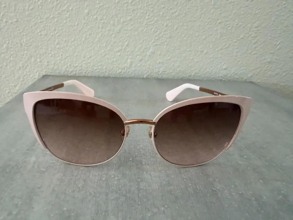 Kate Spade Gradient Sunglasses Genice/S 0RRD WI Pink/Rose Gold Cat Eye 57 mm NEW